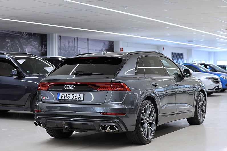 Audi SQ8 TDI 435hk Optik B&O Värmare Night Vision Drag