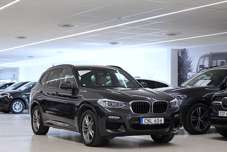 BMW X3 xDrive 20d 190hk M Sport Shadow Line Hifi Navi Drag