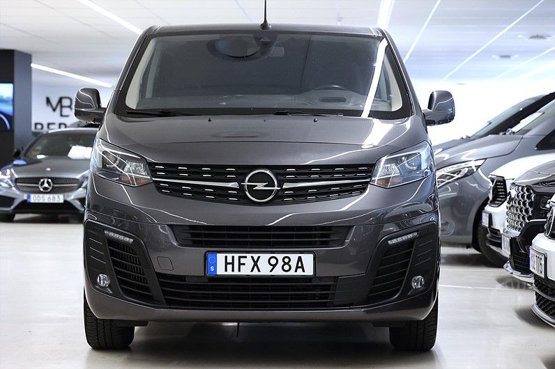Opel Vivaro Crew Van 2.0 120hk Launch 6-Sits V-inrett Värmare Drag
